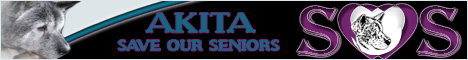 Save our Seniors Akita Rescue
